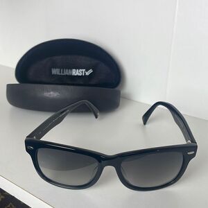 William Rast Black Polarized Sunglasses WRS 2044P BLK-35P
